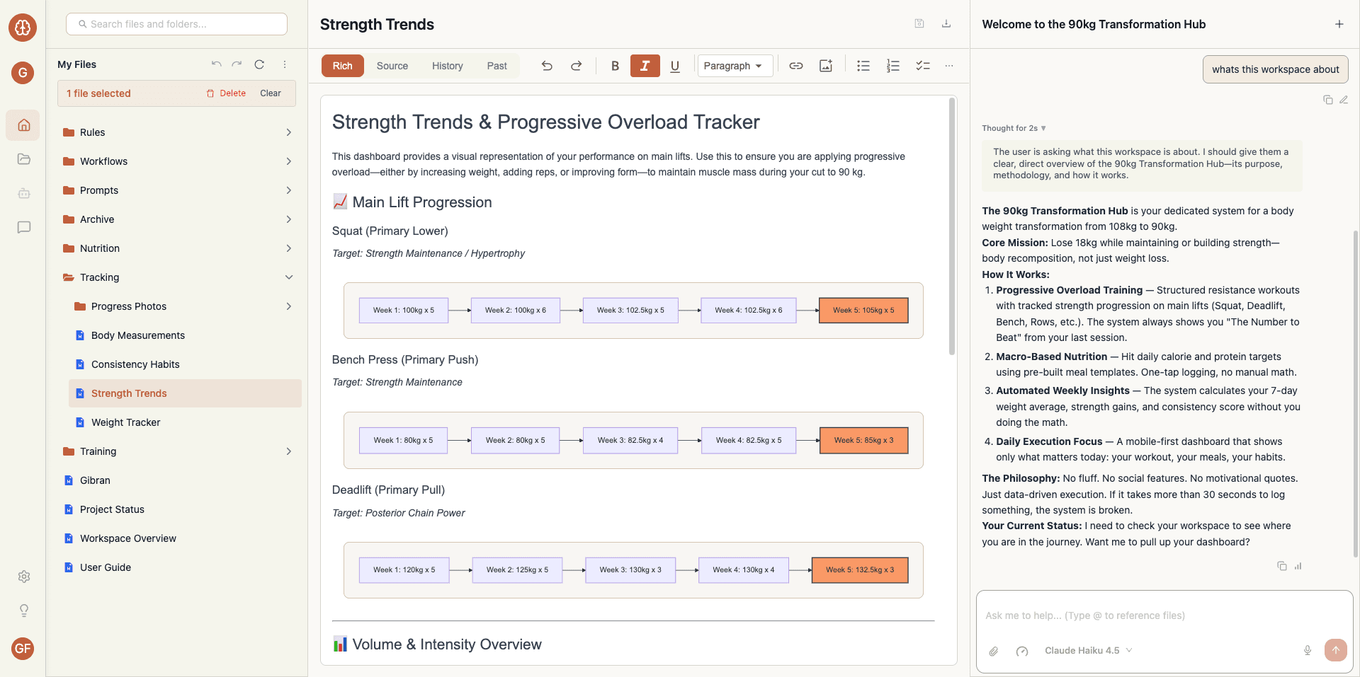 Mind Extension - AI-Powered Development Workspace